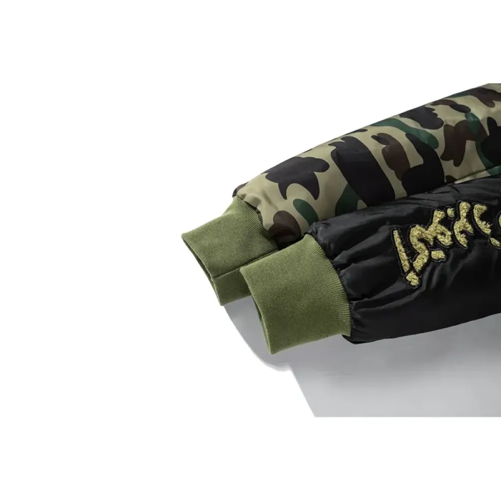 OBO BAPE x OVO Loose Fit MA-1 Jacket Camo