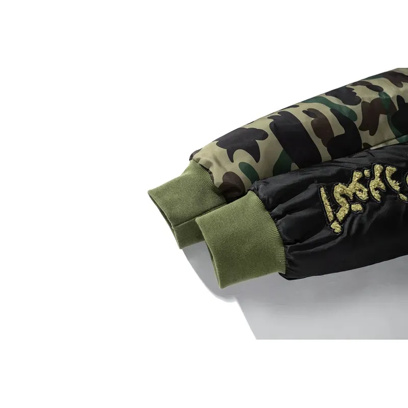 OBO BAPE x OVO Loose Fit MA-1 Jacket Camo