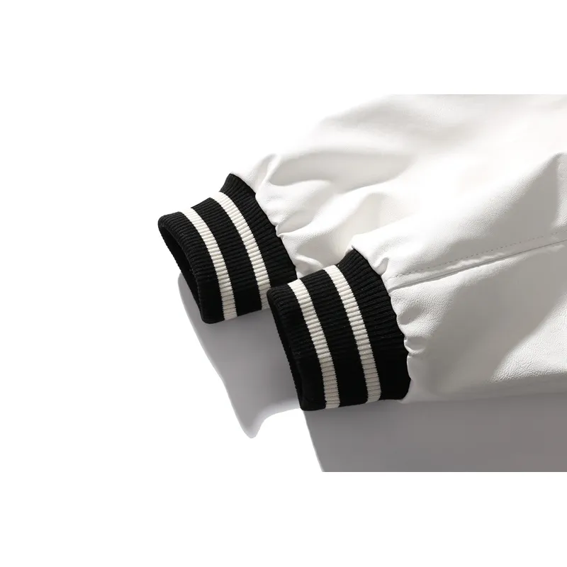 OBO BAPE x OVO Varsity Jacket Cotton Coat Black