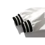 OBO BAPE x OVO Varsity Jacket Cotton Coat Black