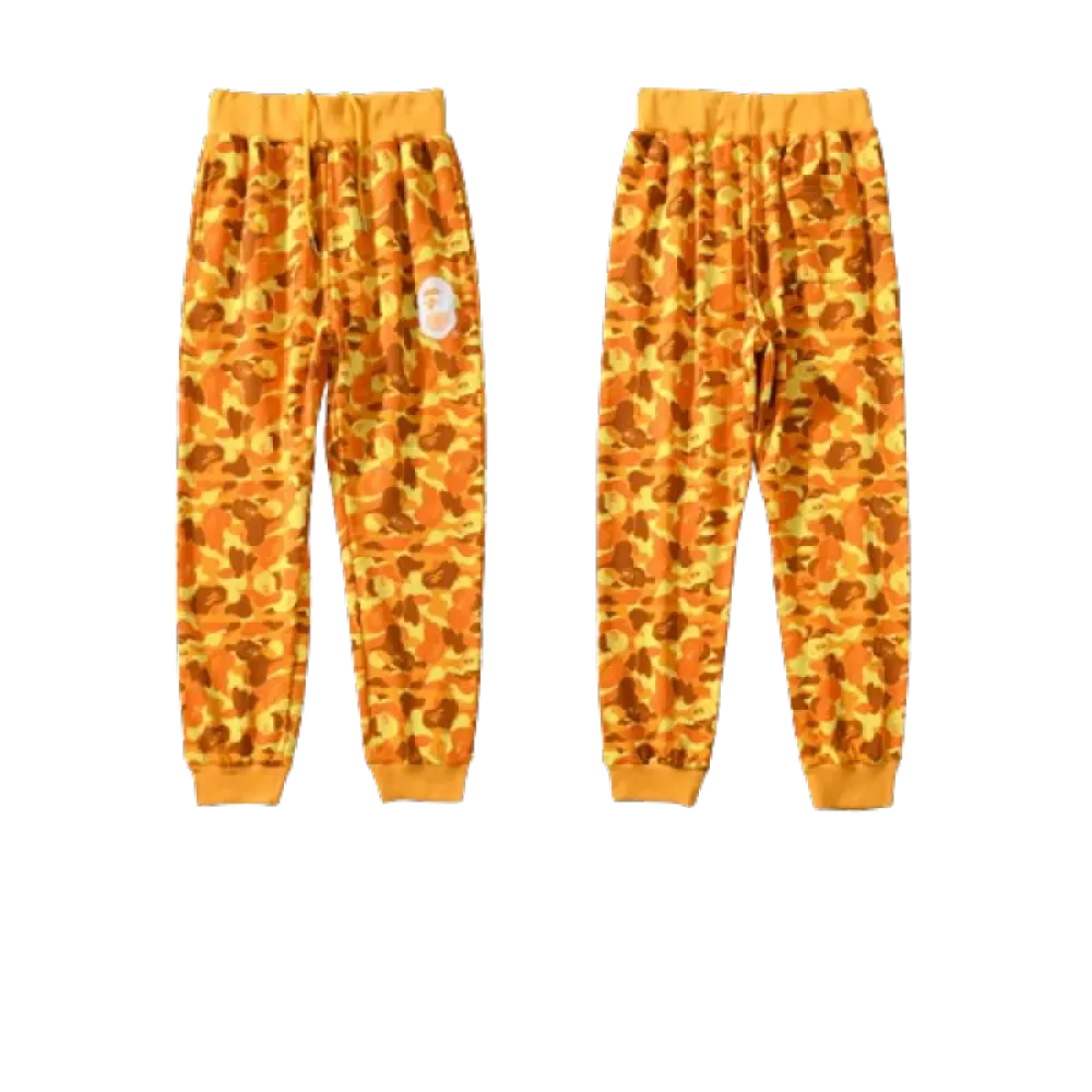 OBO BAPE x PUBG Joint Model PlayerUnknown's Battlegrounds 0range Camouflage Trousers