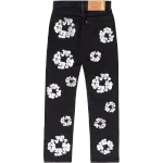 OBO Denim Tears  The Cotton Wreath Jean Black