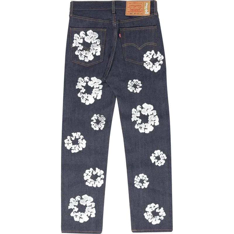 OBO Denim Tears  The Cotton Wreath Jean Selvedge