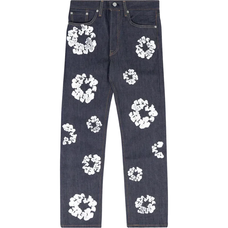 OBO Denim Tears  The Cotton Wreath Jean Selvedge
