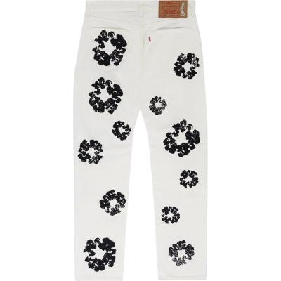 OBO Denim Tears  The Cotton Wreath Jean White 02