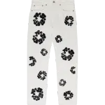 OBO Denim Tears  The Cotton Wreath Jean White
