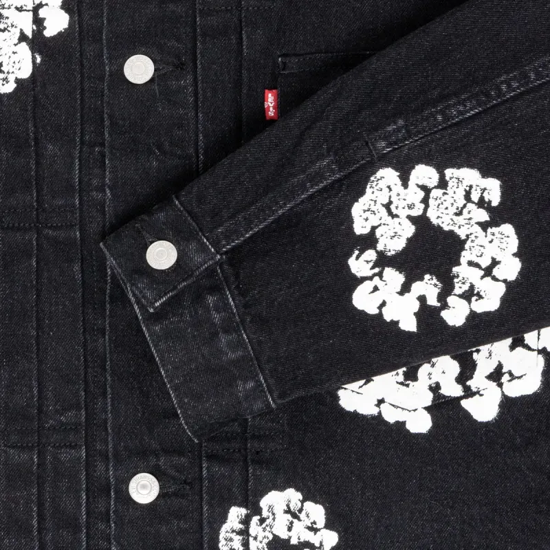 OBO Denim Tears  Type - 2 All Over Wreath Black
