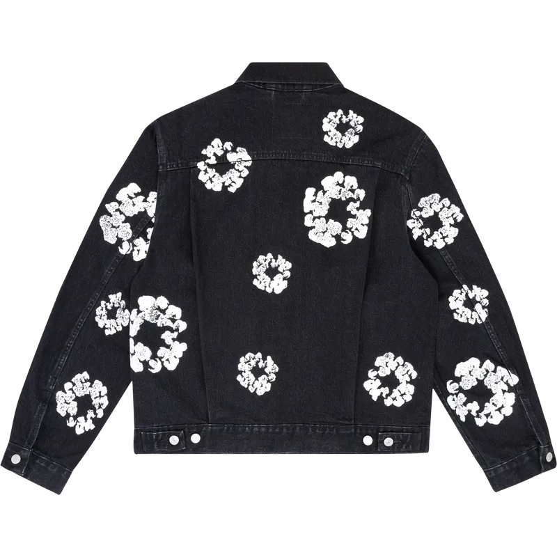OBO Denim Tears  Type - 2 All Over Wreath Black