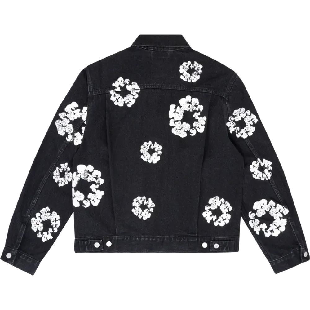 OBO Denim Tears  Type - 2 All Over Wreath Black