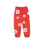 OBO Denim Tears The Cotton Wreath Sweatpant Red