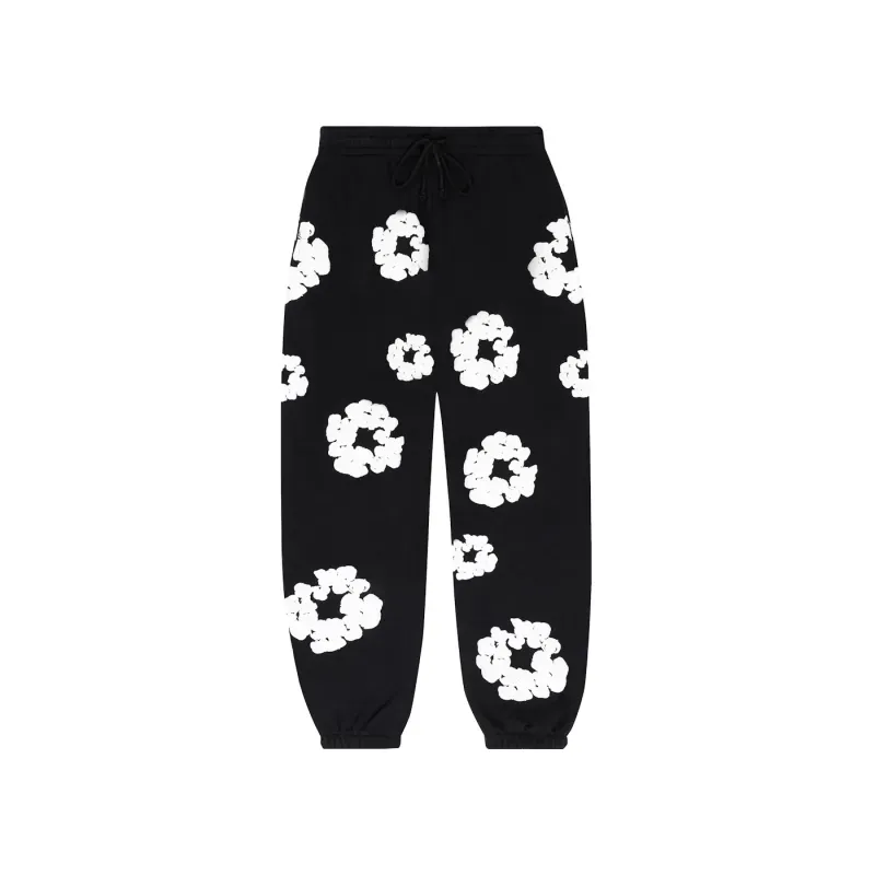 OBO Denim Tears The Cotton Wreath Sweatpants Black