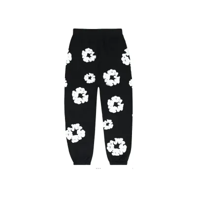 OBO Denim Tears The Cotton Wreath Sweatpants Black 02