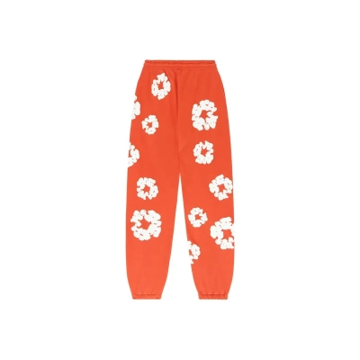 OBO Denim Tears The Cotton Wreath Sweatpants Orange 02