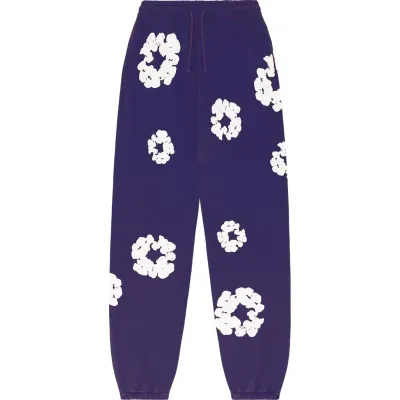 OBO Denim Tears The Cotton Wreath Sweatpants Purple 01