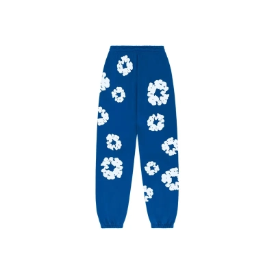 OBO Denim Tears The Cotton Wreath Sweatpants Royal Blue 02