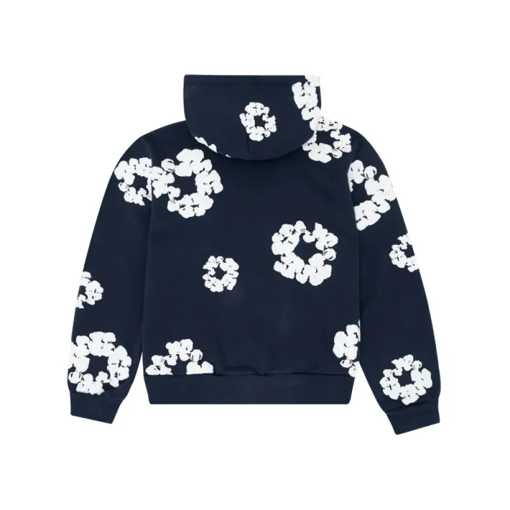 OBO Denim Tears The Cotton Wreath Sweatshirt Navy