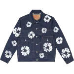 OBO Denim Tears Type - 2 All Over Wreath Raw Jacket