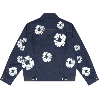 OBO Denim Tears Type - 2 All Over Wreath Raw Jacket 02