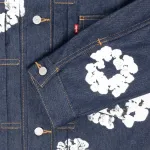 OBO Denim Tears Type - 2 All Over Wreath Raw Jacket