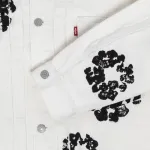 OBO Denim Tears Type - 2 All Over Wreath White