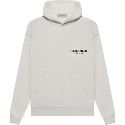 OBO Fear of God Essentials Hoodie Light Oatmeal 01