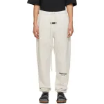 OBO Fear of God Essentials Off-White Drawstring Lounge Pants