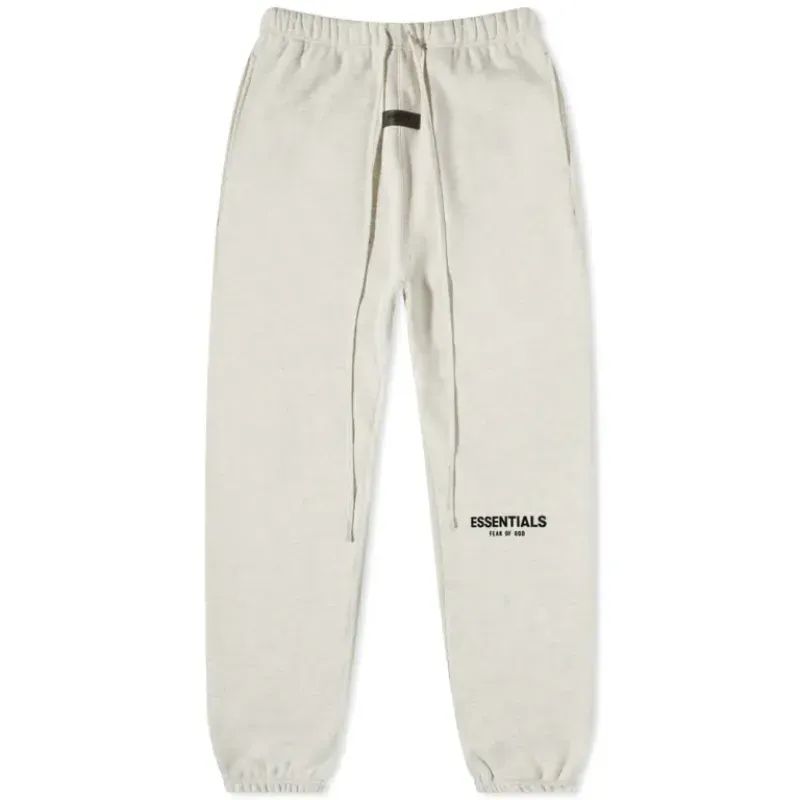 OBO Fear of God Essentials Off-White Drawstring Lounge Pants