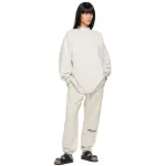 OBO Fear of God Essentials Off-White Drawstring Lounge Pants