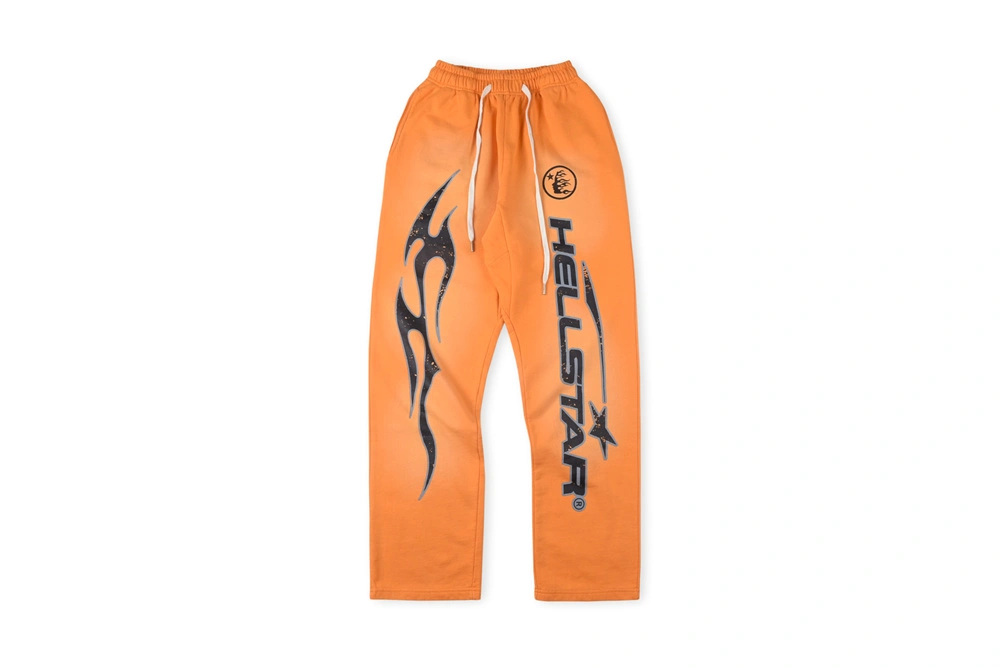 obo H*lst*r studios orange sweatpants