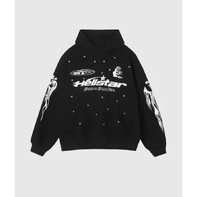 OBO Hellstar Studios Records Tracksuit Black（single sweatpants） 02