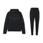 OBO Nike Sportswear Tech Fleece Full-Zip Hoodie & Joggers Set Black