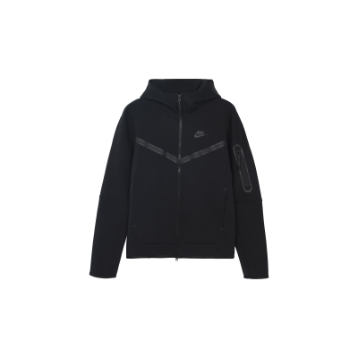 OBO Nike Sportswear Tech Fleece Full-Zip Hoodie & Joggers Set Black/Black 02