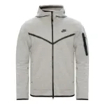 OBO Nike Sportswear Tech Fleece Full-Zip Hoodie Heather Grey