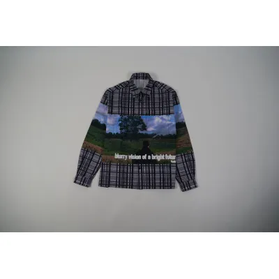 OBO Printed Cotton Overshirt 01