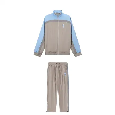 OBO Trapstar Splicing Suit Embroidered LOGO Sports and Leisure 02
