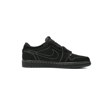 【$59 SALE】Air Jordan 1 Retro Low OG SP Travis Scott Black Phantom DM7866-001 02