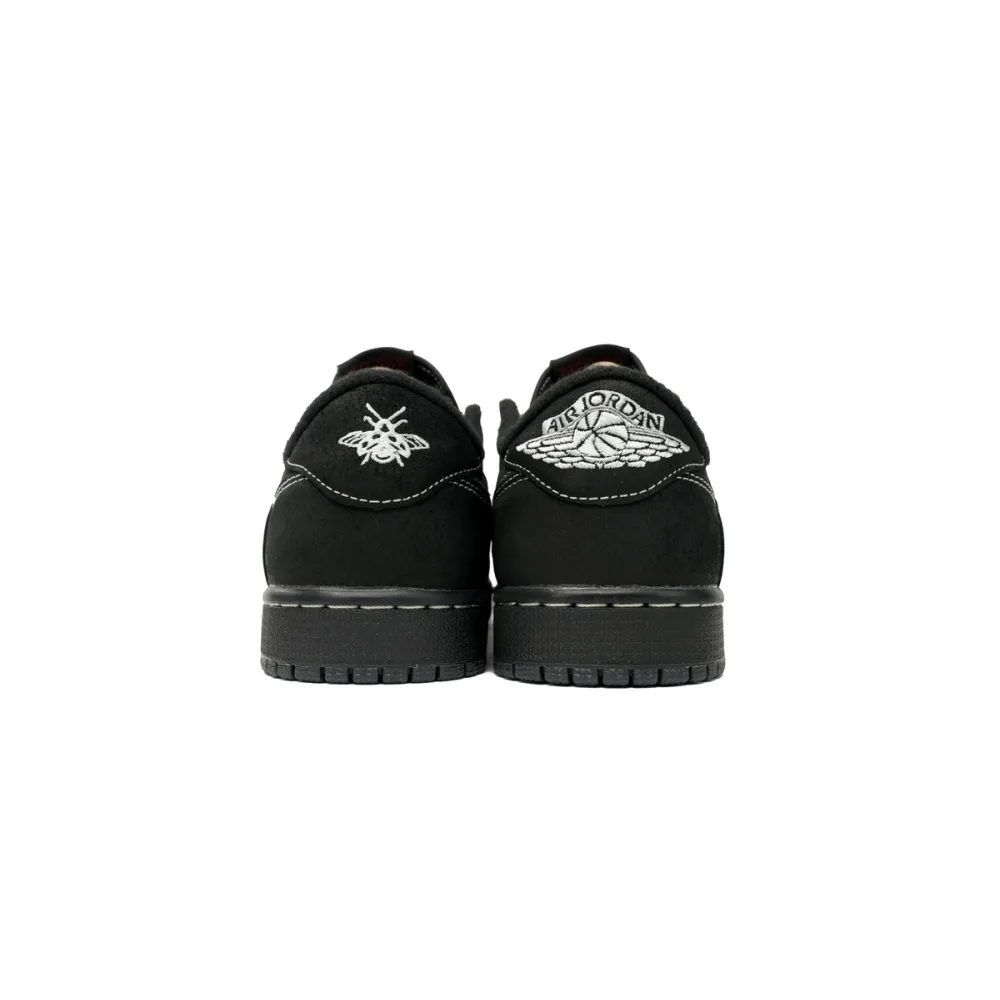 【$59 SALE】Air Jordan 1 Retro Low OG SP Travis Scott Black Phantom DM7866-001