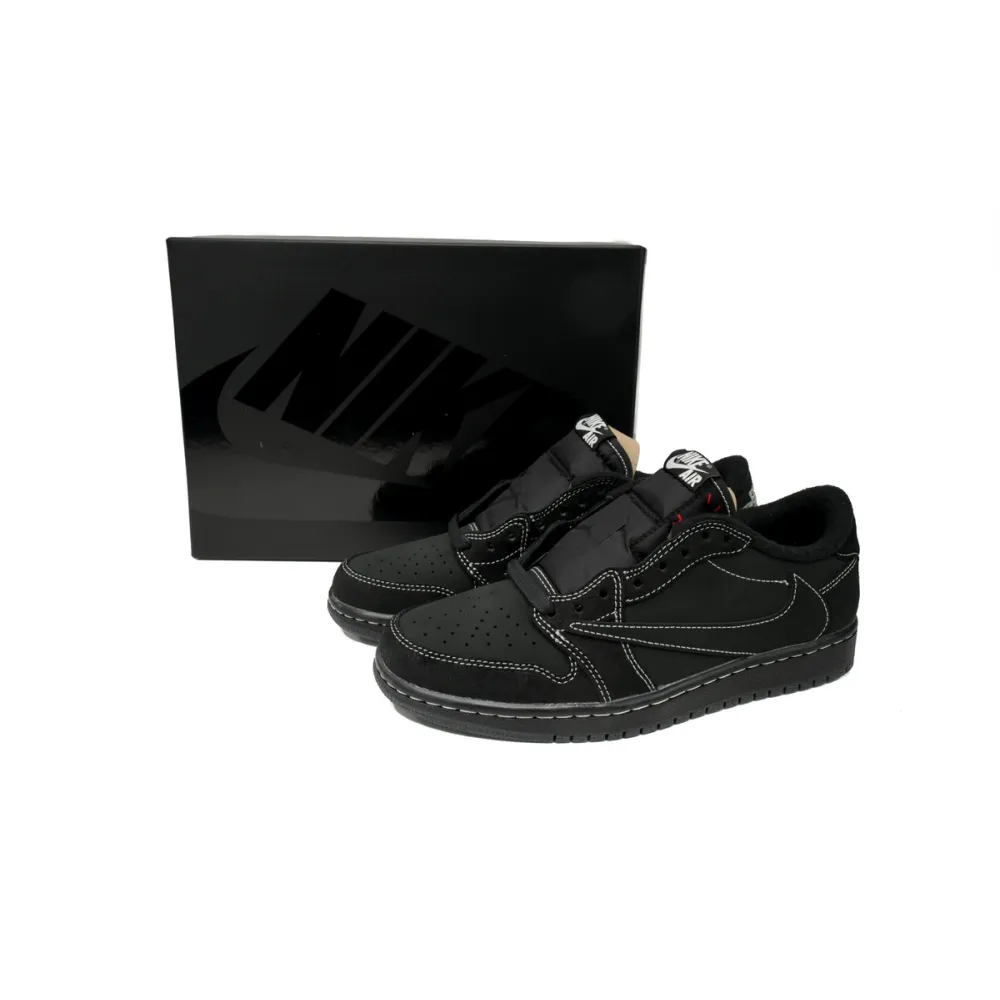 【$59 SALE】Air Jordan 1 Retro Low OG SP Travis Scott Black Phantom DM7866-001