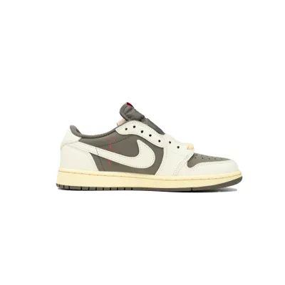 【$75 Free Shipping】Air Jordan 1 Retro Low OG SP Travis Scott Reverse Mocha DM7866-162 02