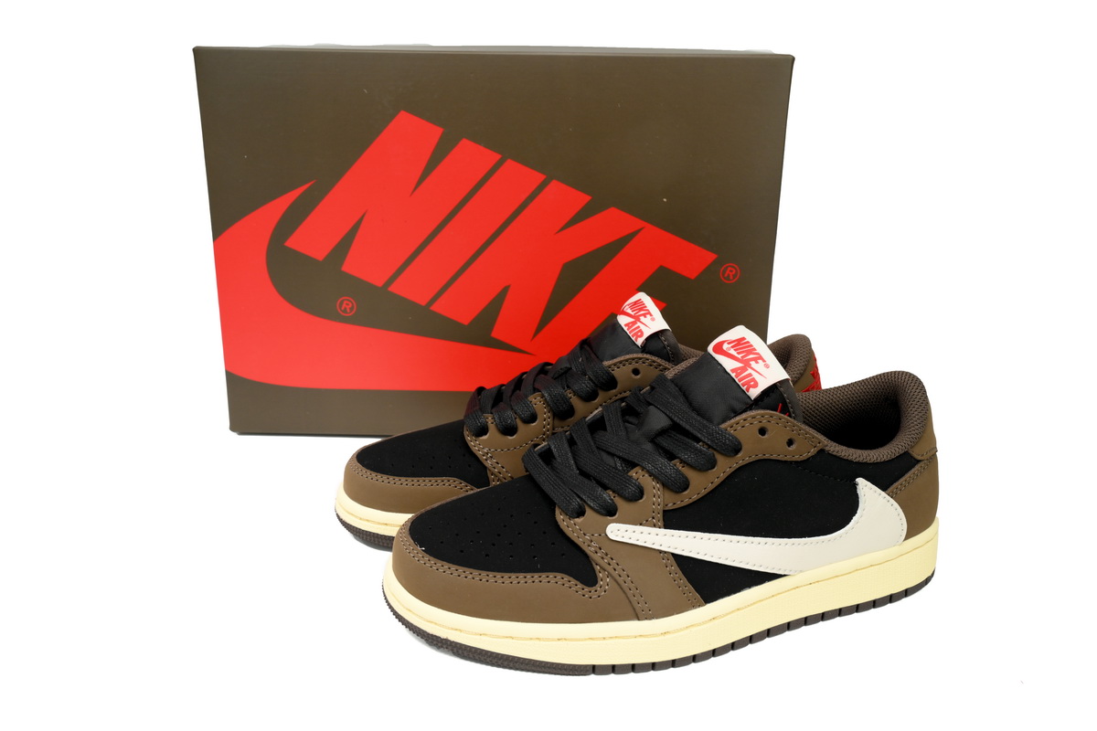 【$59 SALE】Travis Scott x Air Jordan 1 Low OG SP-T CQ4277-001