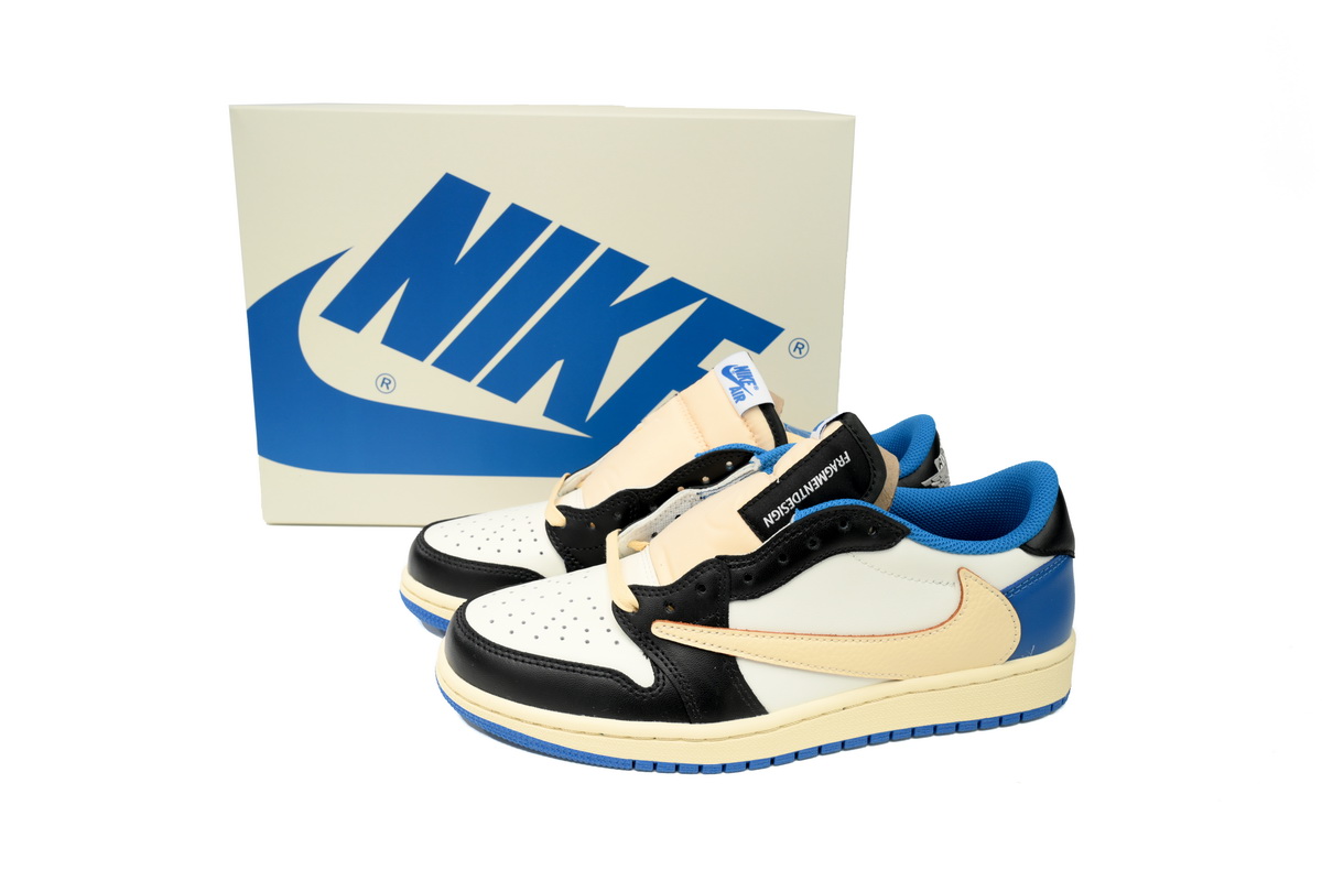 【$59 SALE】Travis Scott x Fragment Design x Air Jordan 1 Low  DM7866-140