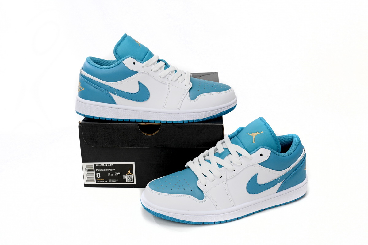 Air Jordan 1 Low Aquatone 553558-174