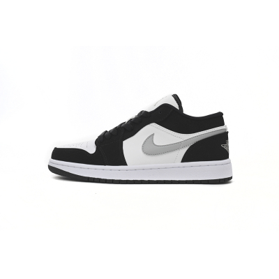 Air Jordan 1 Low Black and White Gray 552780-018  01