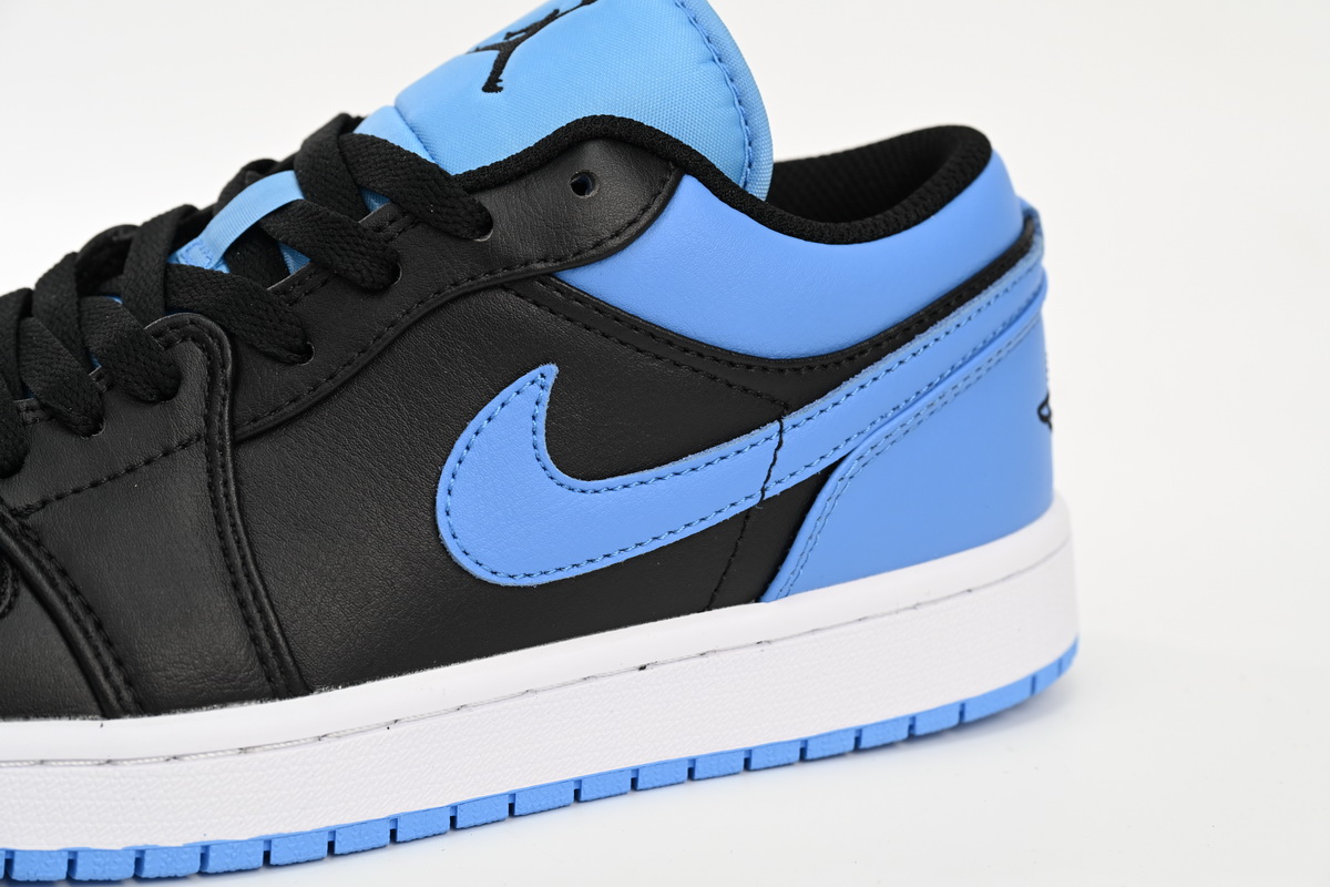 Air Jordan 1 Low Black University Blue 553558-041