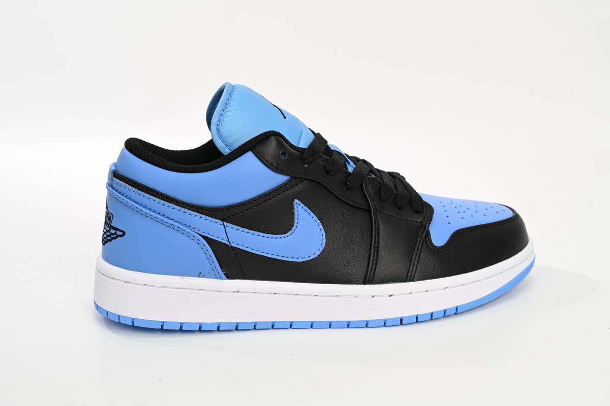 Air Jordan 1 Low Black University Blue 553558-041