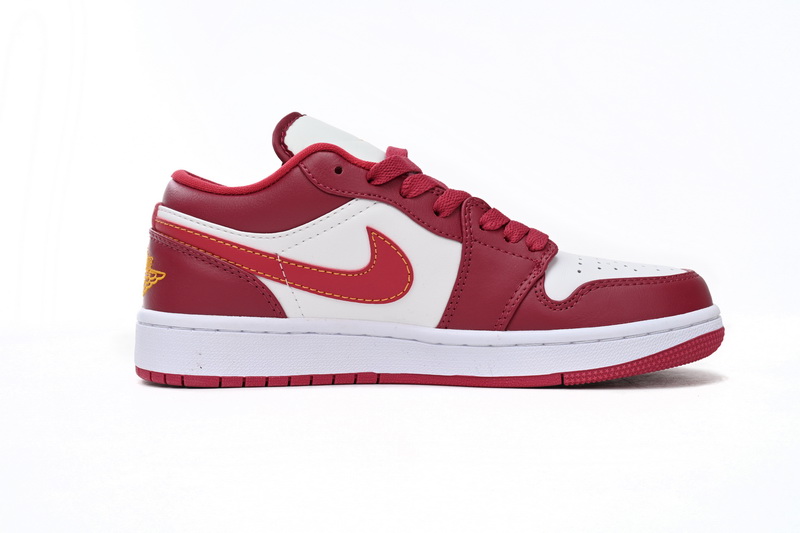Air Jordan 1 Low Cardinal Red (GS) 553560-607