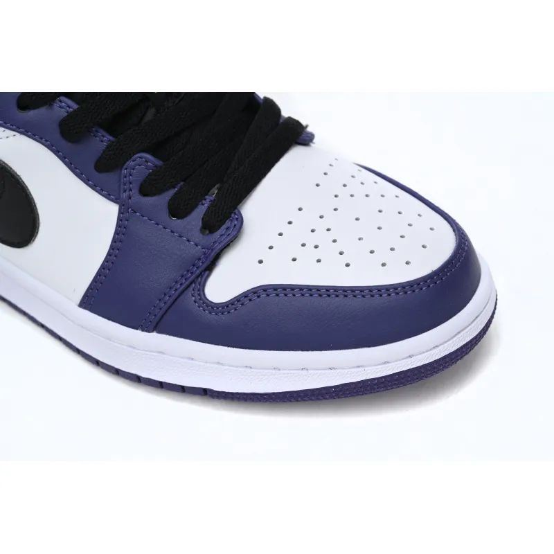 Air Jordan 1 Low Court Purple White 553558-500