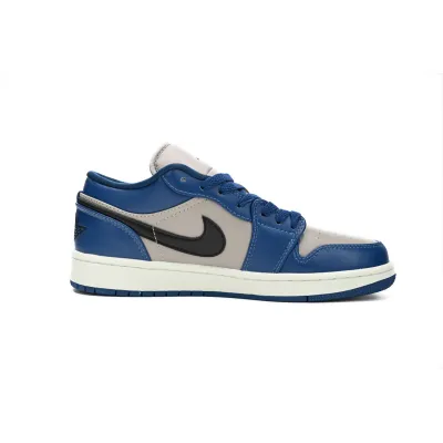 Air Jordan 1 Low French Blue College Grey (Women's) DC0774-402 02