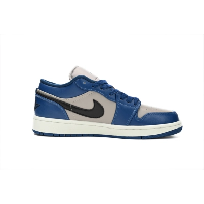Air Jordan 1 Low French Blue College Grey (Women's) DC0774-402 02