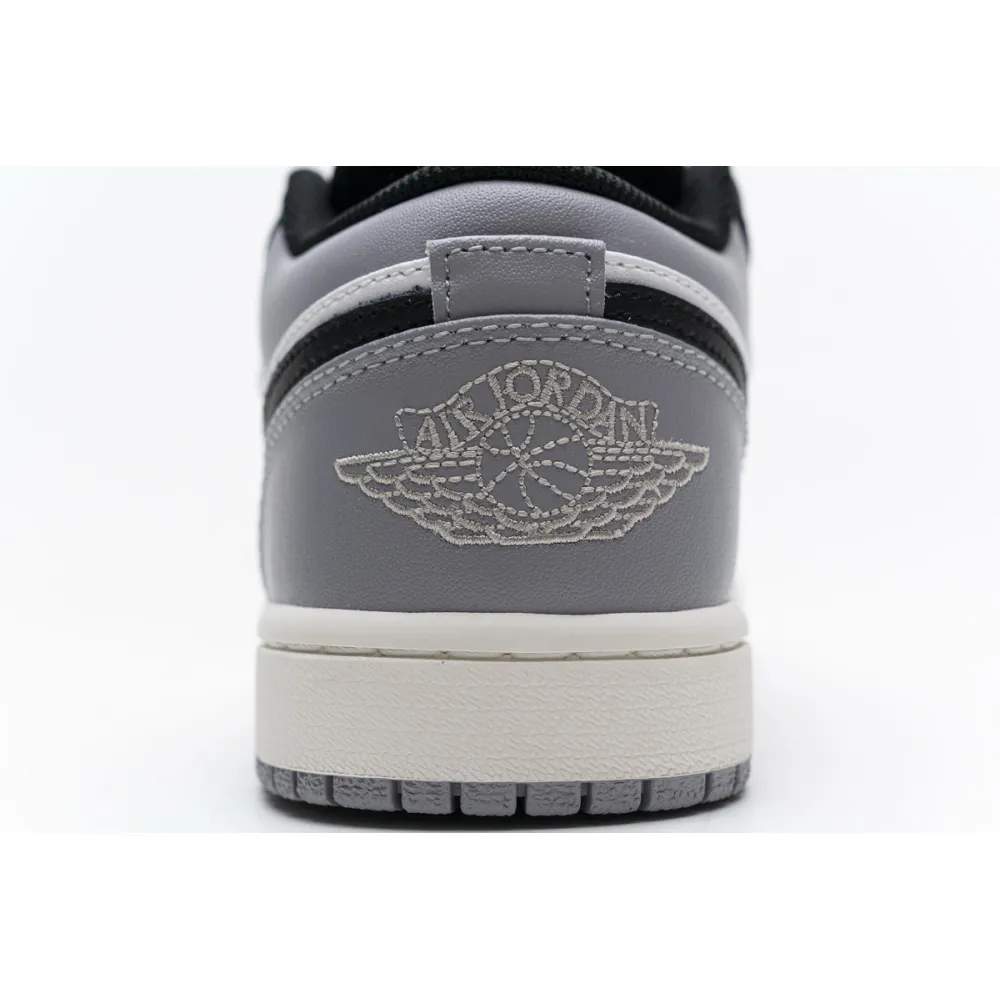Air Jordan 1 Low Grey Toe 553558-110
